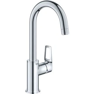 Afbeelding van GROHE Professional BauLoop wastafelmengkraan L size met gladdy body en