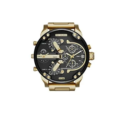 Afbeelding van Diesel heren Mr. Daddy 2.0 multifunctionele goudkleurige roestvrijstalen horloge