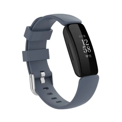 Afbeelding van Fitbit Inspire 2 &amp; Ace 3 Sportbandje met gesp Maat: Large Grijs