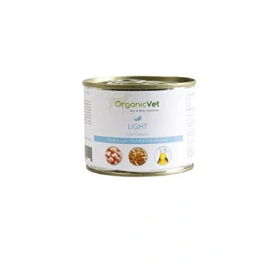 Afbeelding van OrganicVet Veterinary Light Natvoer voor honden, 6 stuks (6 x 200 g)