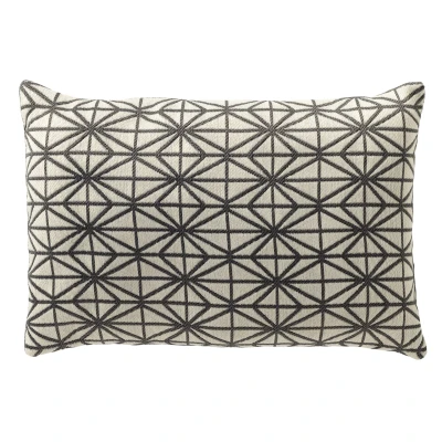 Afbeelding van NISA Buitenkussen 40x60 cm waterafstotend en uv bestendig Charcoal Gray antraciet