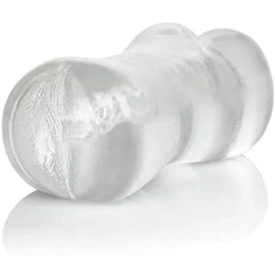 Afbeelding van Amorable by Rimba Luxe kanten Vlinder String met open kruis wit