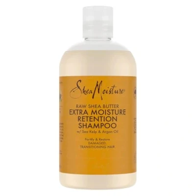 Afbeelding van Shea Moisture Raw Butter Extra Retention Shampoo 384 ml