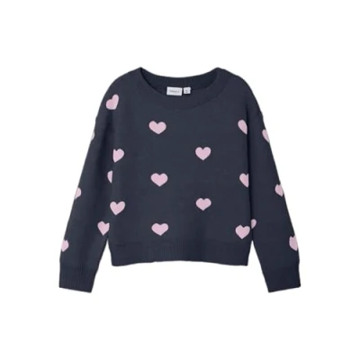 Afbeelding van NAME IT MINI gebreide trui donkerblauw