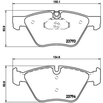 Afbeelding van Brembo Remblokset P 06 057