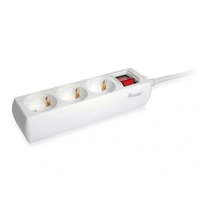 Afbeelding van Equip 245551 power uitbreiding 1,5 m 3 AC uitgang(en) Binnen Wit