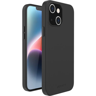 Afbeelding van Apple iPhone 14 Plus MagSafe Hoesje Echt leder Accezz Hardcase/Backcover Zwart Telefoonhoesje
