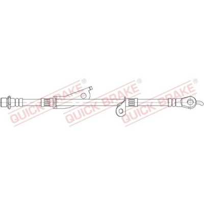 Afbeelding van Quick Brake Remslang 58.861