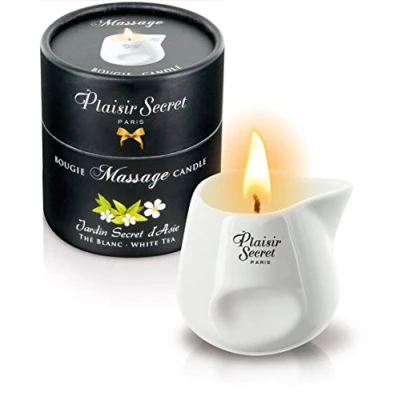 Afbeelding van Massagekaars Plaisirs Secrets Witte Thee 80 ml