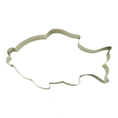 Afbeelding van BekkiB Uitsteekvormpjes &quot;vis&quot; grote uitsteekvorm afmetingen ca. 8,5 x 15 cm voor het bakken van koekjes en peperkoek Geschikt de vaatwasser 58