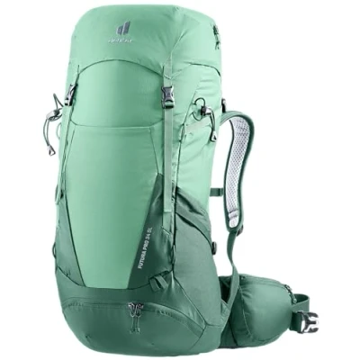 Afbeelding van deuter Futura Pro 34 SL Wandelrugzak voor dames, Spearmint Seagreen, L, Minimalistisch