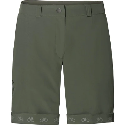 Afbeelding van Vaude Womens Cyclist Outdoorshorts, Dames, Maat: 40, Khaki