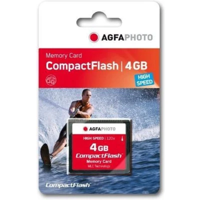Afbeelding van AgfaPhoto Compact Flash 4GB High Speed 120x MLC
