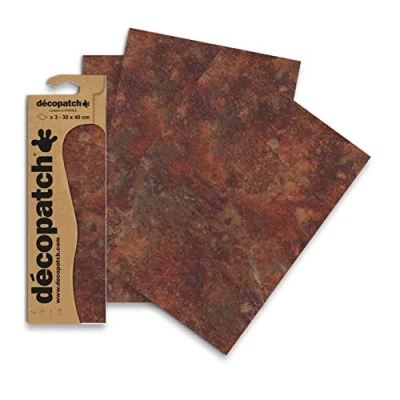 Afbeelding van Décopatch C808C Blisterverpakking met 3 dezelfde vellen, nr. 808, 30x40cm, 1 verpakking
