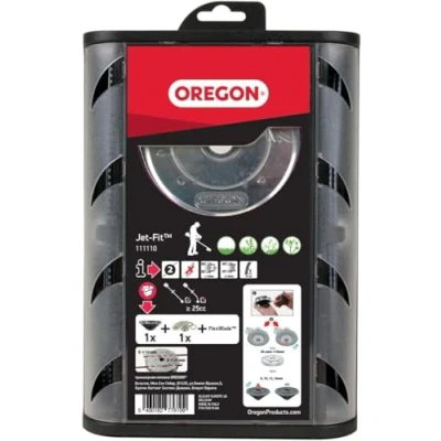 Afbeelding van Oregon 1110 Jet Fit 25 ccm universele Easy Load draadkop voor apparaten met rechte schacht 2 FlexiBlade maaidraden