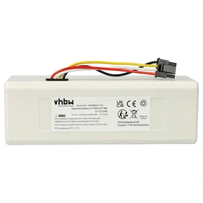 Afbeelding van vhbw Accu compatibel met Xiaomi Mijia 1C Home Cleaner Robot (2600 mAh, 14,4 V, Li Ion)