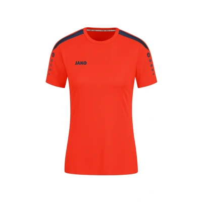 Afbeelding van JAKO Teamsport Power Sport Tshirt, Dames, Maat: 38, Orangeblau