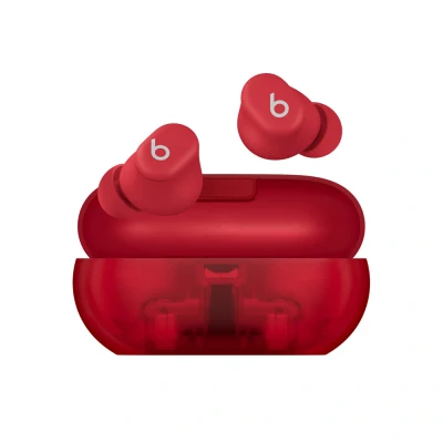 Afbeelding van Beats Solo Buds Echt draadloze oortjes Transparant rood
