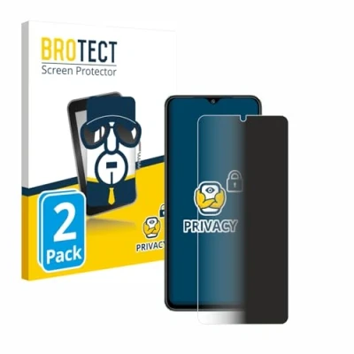Afbeelding van BROTECT privacy screenprotector voor Xiaomi Redmi A3 Folie Beschermfolie Blauwlichtfilter (2 Stuks)