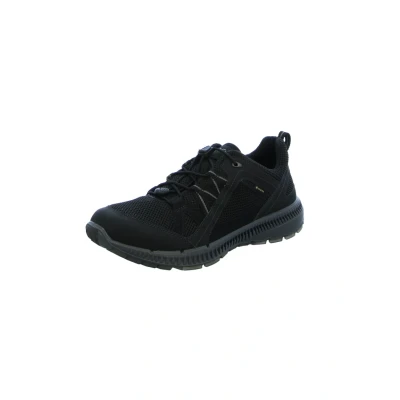 Afbeelding van ECCO Sneakers laag, Heren, Maat: 40, Schwarz Kunststof/ textiel
