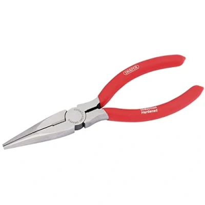 Afbeelding van Draper RedlineLong neustang Heavy Duty tang met PVC gedimde handgrepen 160 mm naald 67869