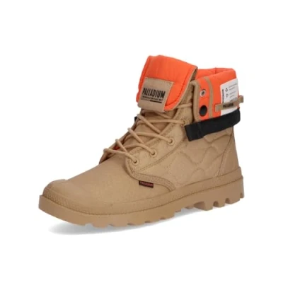 Afbeelding van Palladium Uniseks baggy enkellaars, Bruin, 37 EU