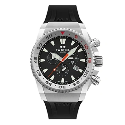 Afbeelding van TW Steel heren Ace Diver Limited horloge TWACE400 in de kleur Zilver
