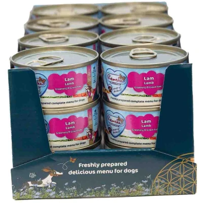 Afbeelding van 24x Renske Blik Vers Gestoomd Complete Menu Lam Graanvrij 95 gr
