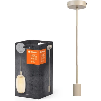 Afbeelding van Ledvance pendelarmatuur beh beige v lampverm 15w 4058075833173