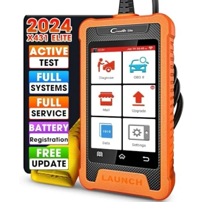Afbeelding van LAUNCH Creader Elite OBD2 VoorLandRover VoorJaguar, Diagnostisch Hulpprogramma Dezelfde Functie X431 Hulpprogramma, 50 + Reset Functie, Actieve Test, ECU Codering