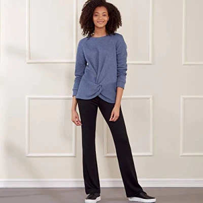 Afbeelding van New Look UN6689A Misses Sportkleding A (6 8 10 12 14 16 18), Wit