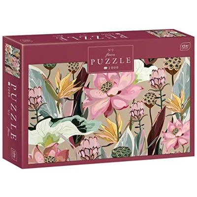 Afbeelding van Interdruk Puzzle 1000 Pieces for Adults Flowers no. 2
