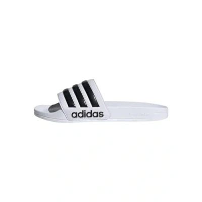 Afbeelding van adidas ADILETTE SHOWER SLIDES uniseks volwassene sandalen Douche en badschoenen, Ftwr White/Core Black/Ftwr White, 54 2/3 EU