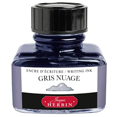 Afbeelding van Herbin Vulpen Inkt wolkengrijs 30 ml