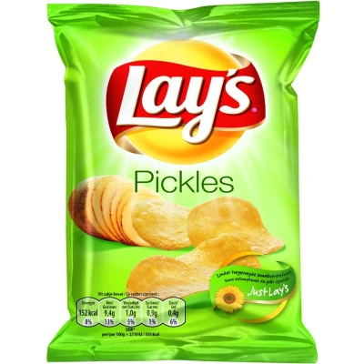 Afbeelding van Lays Pickles Chips Doos 20 x 40 Gram
