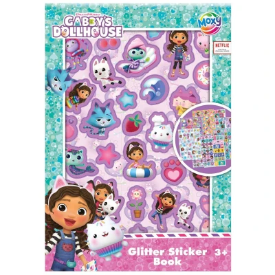 Afbeelding van Glitter Stickerboek A5 Gabby&#039;s Poppenhuis