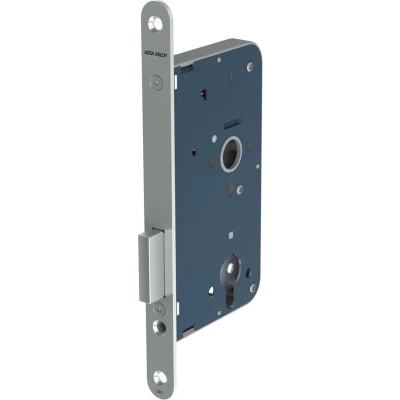 Afbeelding van ASSA ABLOY 2458 Kastslot DM60mm RC voorplaat RVS 20x235mm afgerond DR 1+2+3+4 7962036