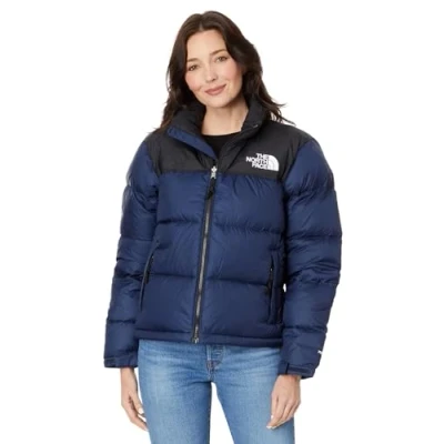 Afbeelding van The North Face 1996 Retro Jacket Gewatteerde jas, Dames, Maat: XS, Summit navy/black