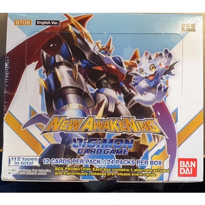 Afbeelding van Digimon Card Game New Awakening Booster Box BT08
