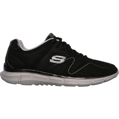 Afbeelding van Skechers Verse Satisfaction Flash Point Sneakers Maat 41 Mannen zwart/grijs