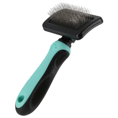 Afbeelding van Beaubeau Slickerborstel Lange Tand Verzorging 17x9.5 cm Medium