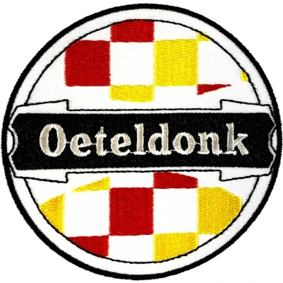 Afbeelding van Fjesta© Oeteldonk Embleem Rond Carnaval Den Bosch