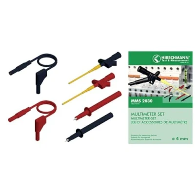 Afbeelding van SKS Hirschmann MMS 2030 Veiligheidsmeetsnoerenset Banaanstekker 4 mm 1.00 m Zwart, Rood 1 stuk(s)