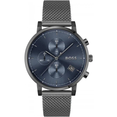 Afbeelding van Boss Integrity 1513934 Horloge Staal Grijs Ø 43 mm