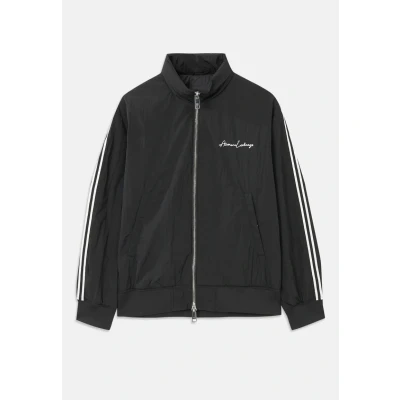 Afbeelding van Armani Exchange Heren Signature Logo Bomber Jacket Outerwear, zwart, XS