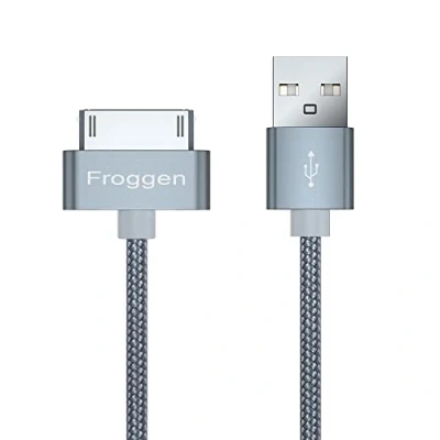 Afbeelding van Froggen USB oplaadkabel 30 pins kabel, datakabel, synchronisatiekabel, nylon, compatibel met iPhone 4, 4s, 3G, 3GS voor Pad 1, 2, 3 Pod