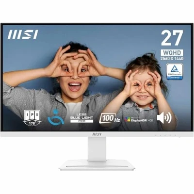 Afbeelding van MSI Pro MP273QW E2 computer monitor 68,6 cm (27&quot;) 2560 x 1440 Pixels Wide Quad HD Wit