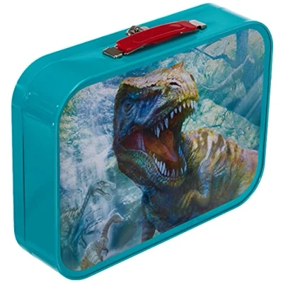 Afbeelding van Schmidt CGS_56495 Dinosaurs Puzzle Box (2x60pc/2x100pc), Multicolor