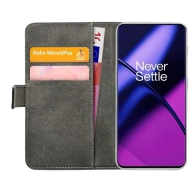 Afbeelding van Mobilize PU leer Book Case Zwart OnePlus 11