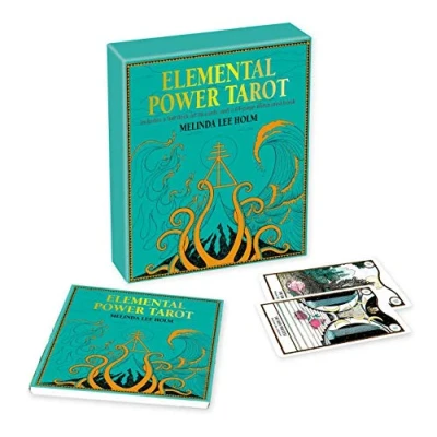 Afbeelding van Tarot deck: Elemental Power Tarot: Includes a full deck of 78 cards and 64 page illustrated book